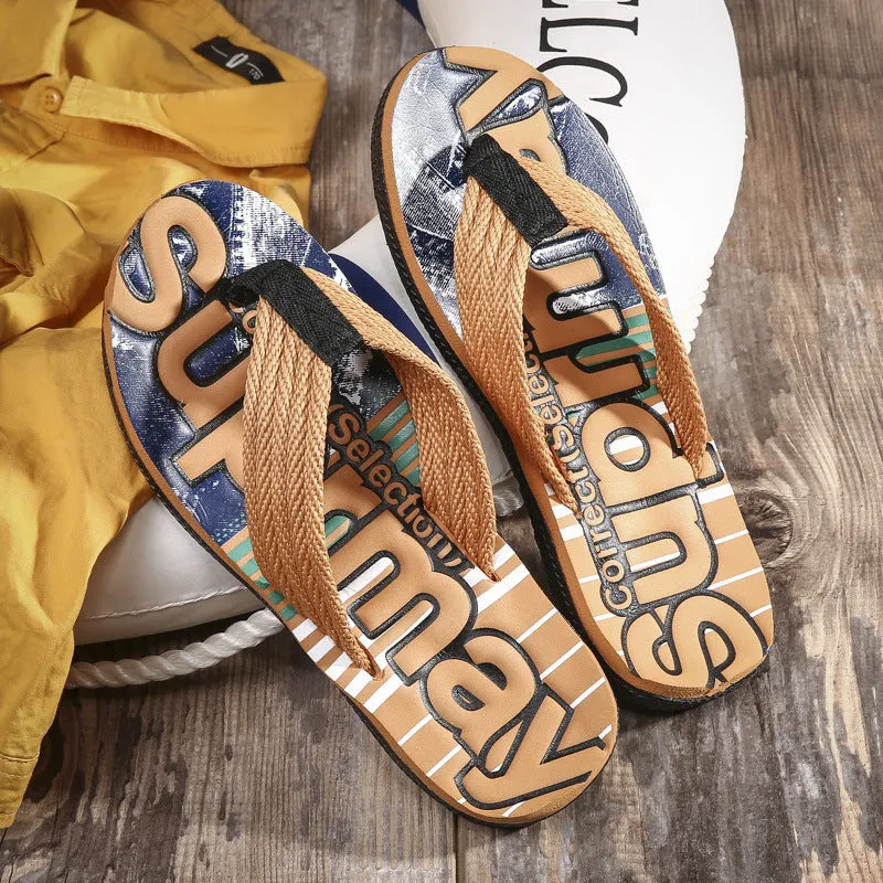 Men Beach Shoes Non-Slip Men's Beach Sandals Summer Shoes With Sandals