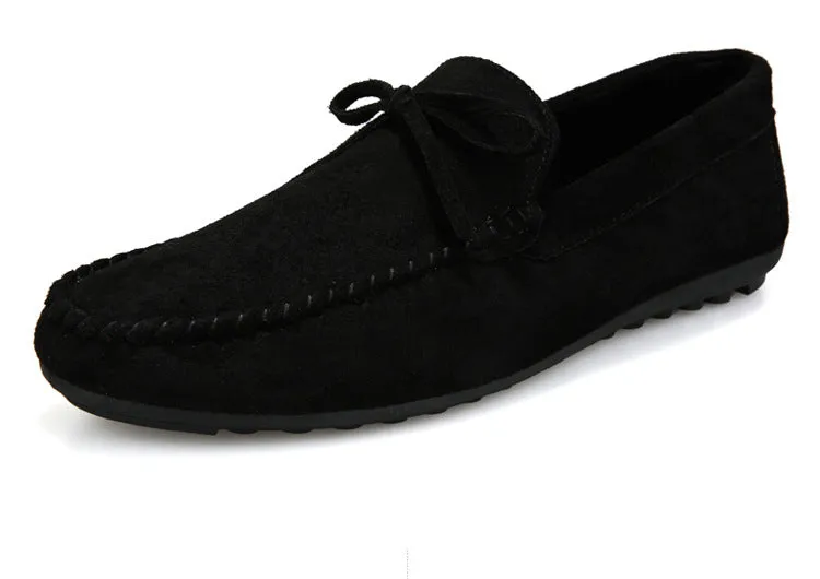 Men Casual Shoes Slip-On Breathable Moccasin Round Toe Loafers