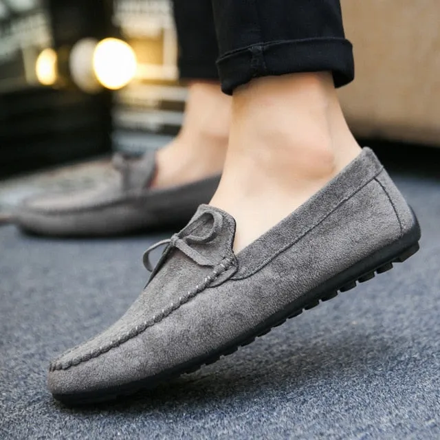Vegan Loafers Men Casual Shoes Slip-On Breathable Moccasin