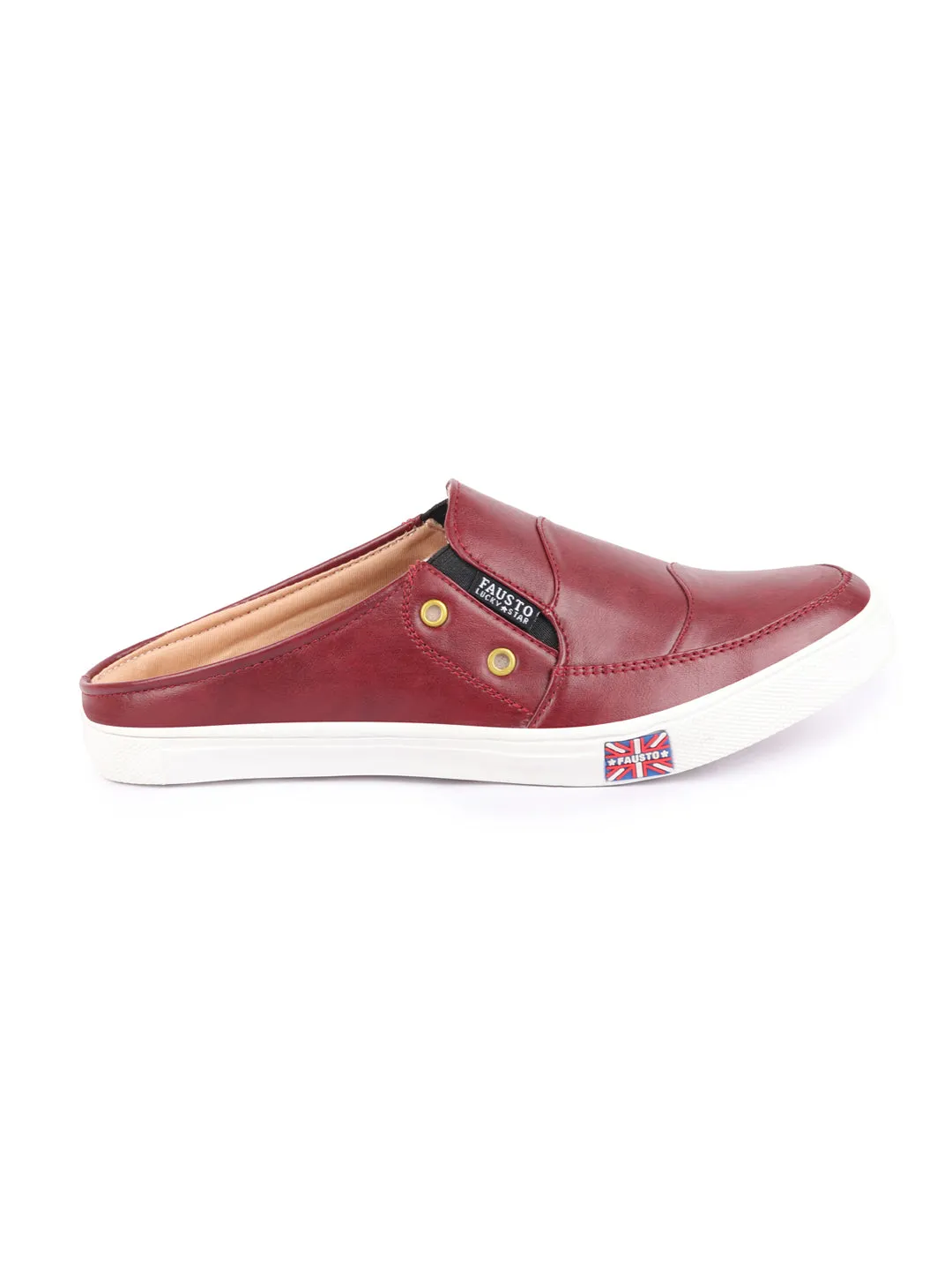 Ferragamo Slip Ons Men Cherry Casual Slip-On Shoes