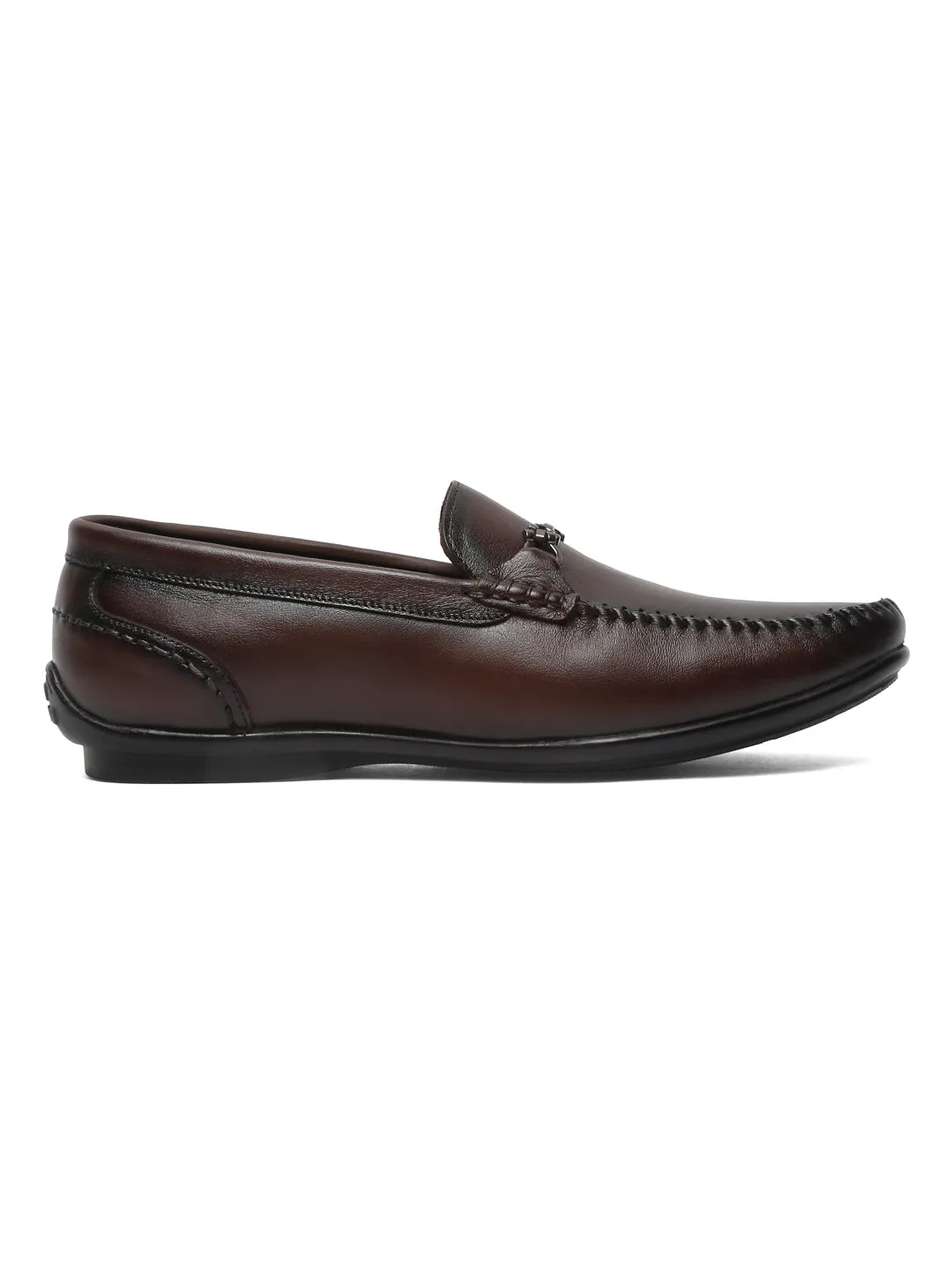 Cookie Cutter Loafers Men Classic Brown Leather Loafers shoes