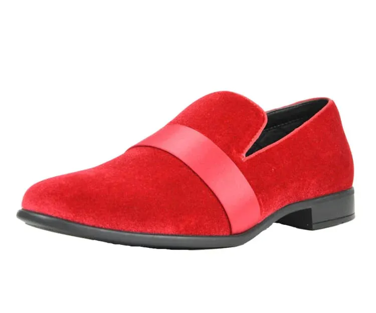 Men Dress Shoes-Knight Red Slippers Basketball
