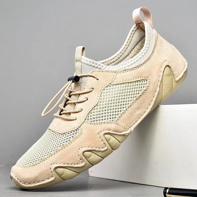 Cute Socks For Loafers Men Fashion Suede Leather Sneakers Moccasins Loafers Flats