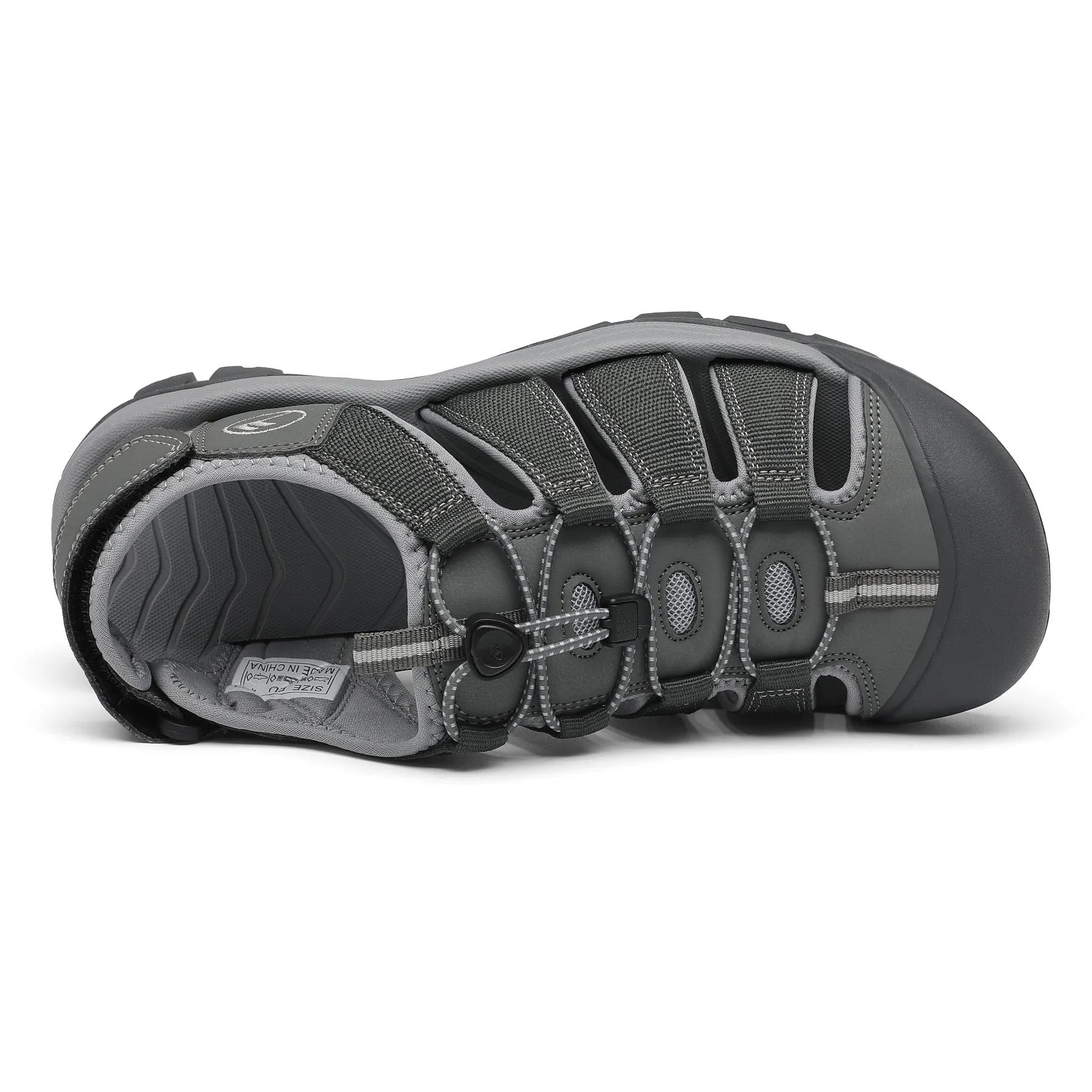 Men Outdoor Hiking Sandals Closed Toe Water Shoes A933 Arch Support Slide Sandals