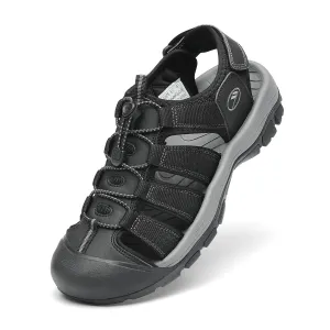 Sandals For Shower Men Outdoor Hiking Sandals Closed Toe Water Shoes A933