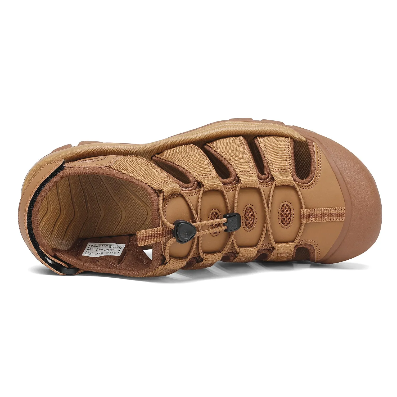 Sandals Cover Toes Men Outdoor Hiking Sandals Closed Toe Water Shoes A933