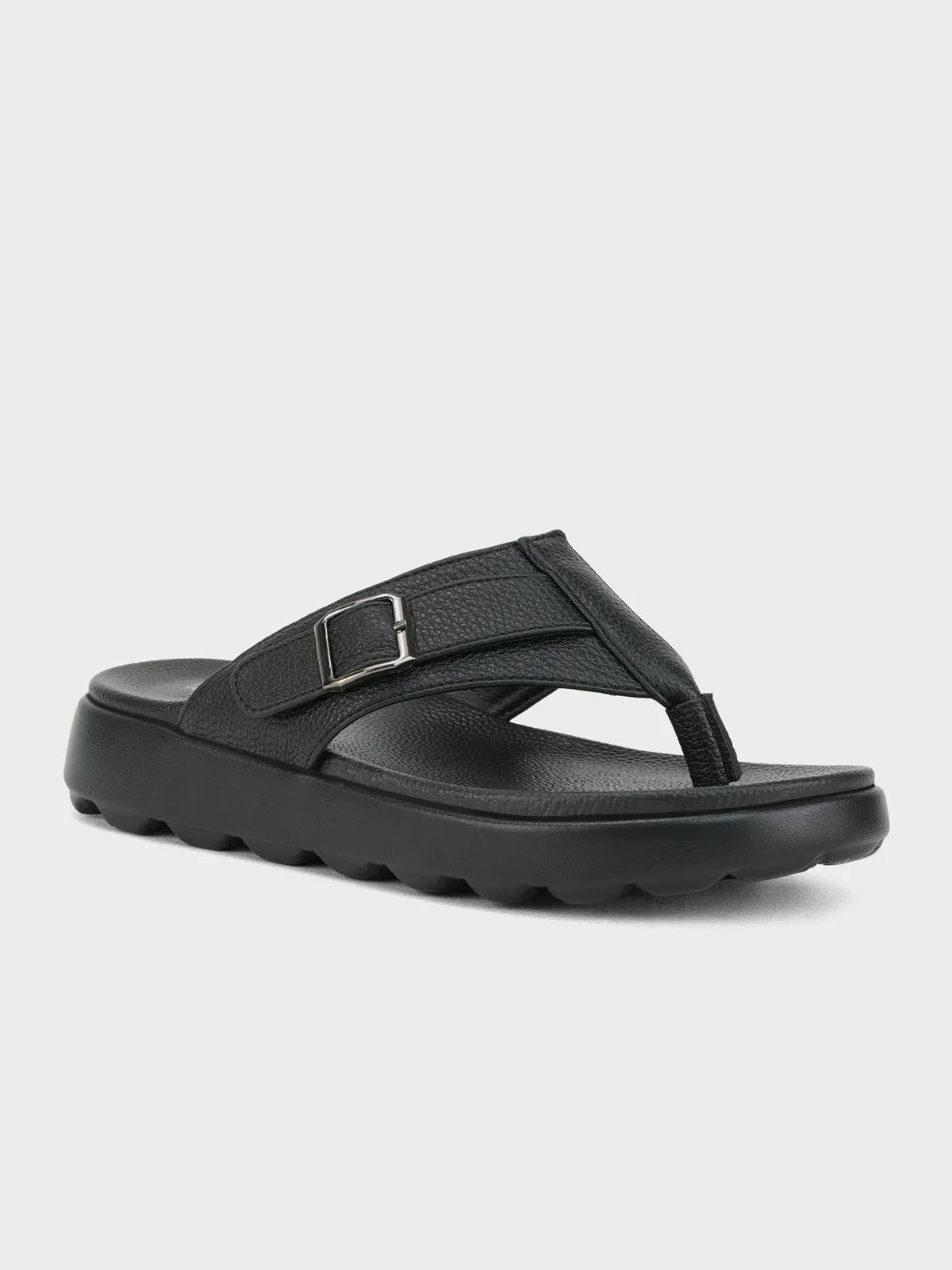 Men With Slippers Men "AZOOD" Comfy Casual Slippers