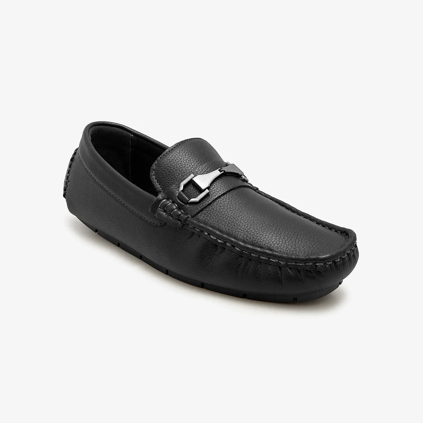 Slip On Square Toe Boots Men's Basic Loafers