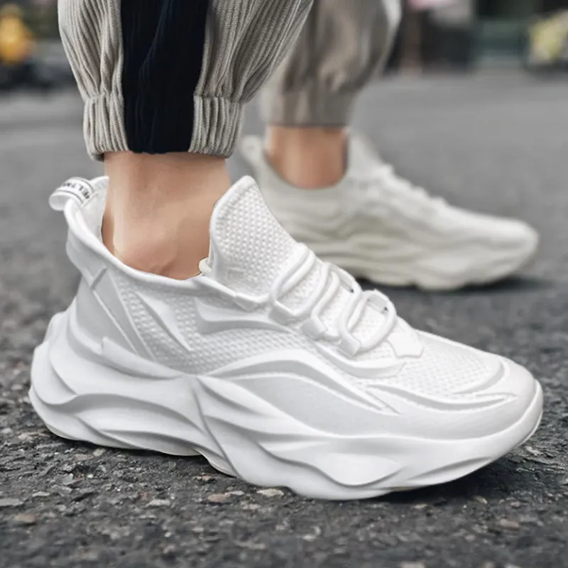 Mens Breathable Mesh upper Sports Shoes Sneakers Go