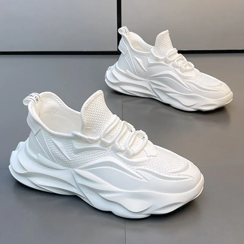 Roller Sneakers Mens Breathable Mesh upper Sports Shoes