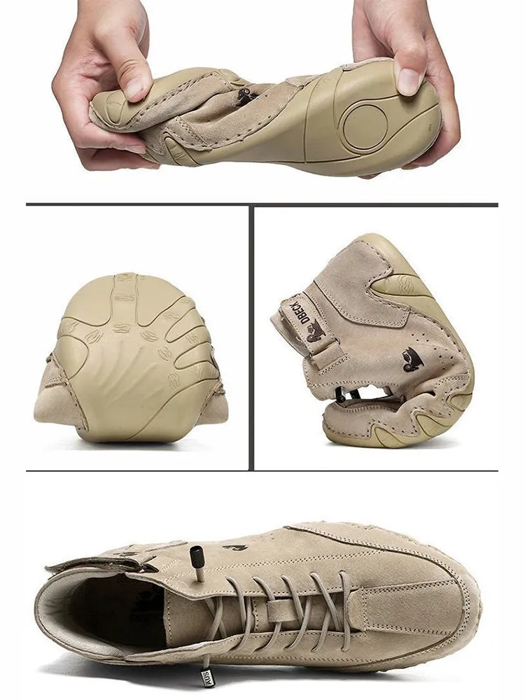 Men's Casual Boots Round Toe High Top Lace Up Shoes Sneaker Best Sneakers Shop Online