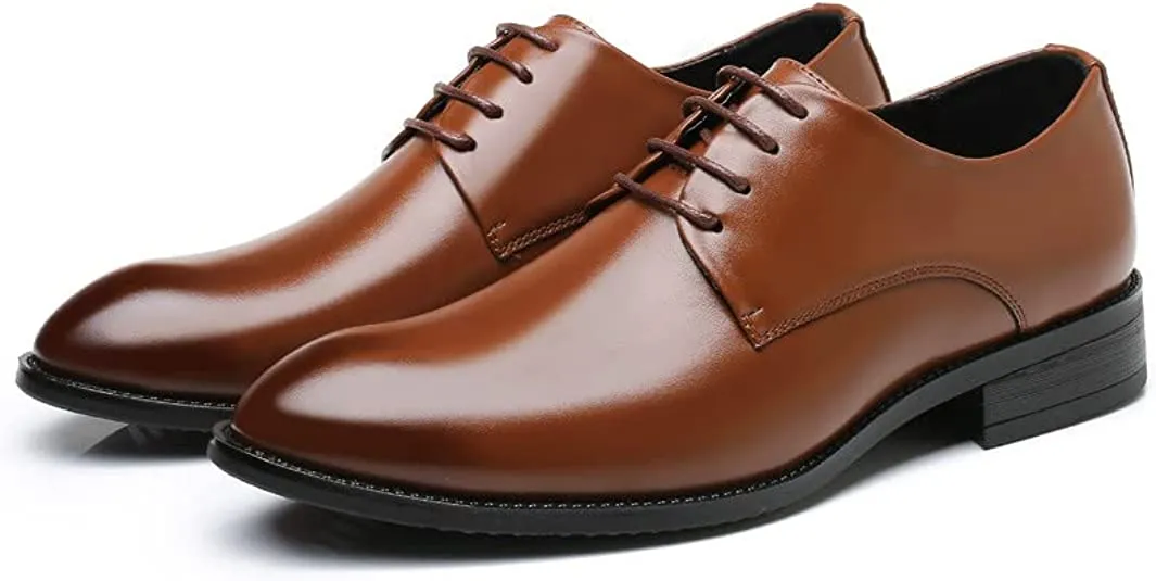 Men's Classic Modern Derby Shoes Boots Work