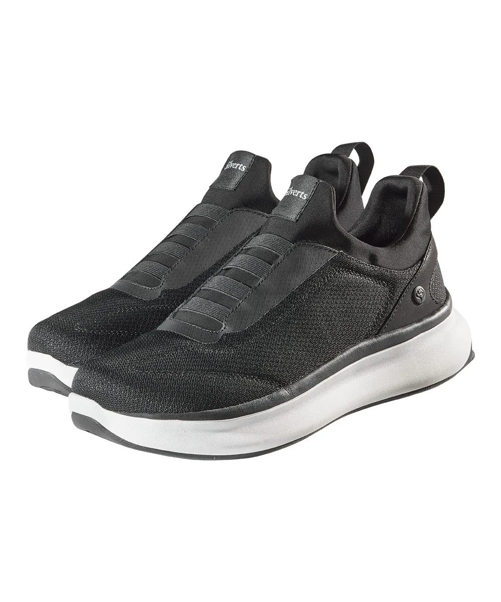 Slide Sandel Men's Extra Wide Comfortable Slip On Sneakers Without Laces