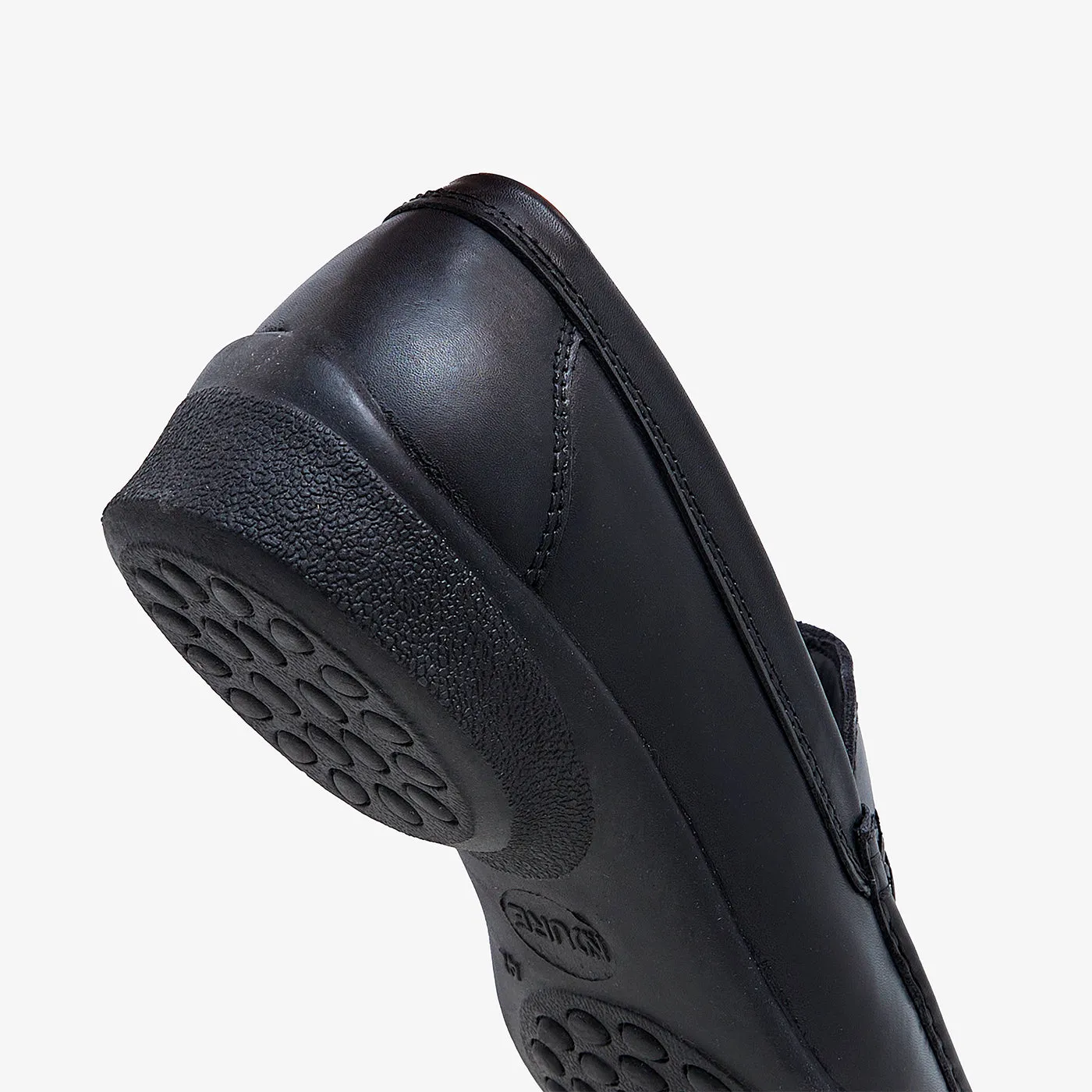 Slip On Shoes For Wide Men's Formal Leather Loafers