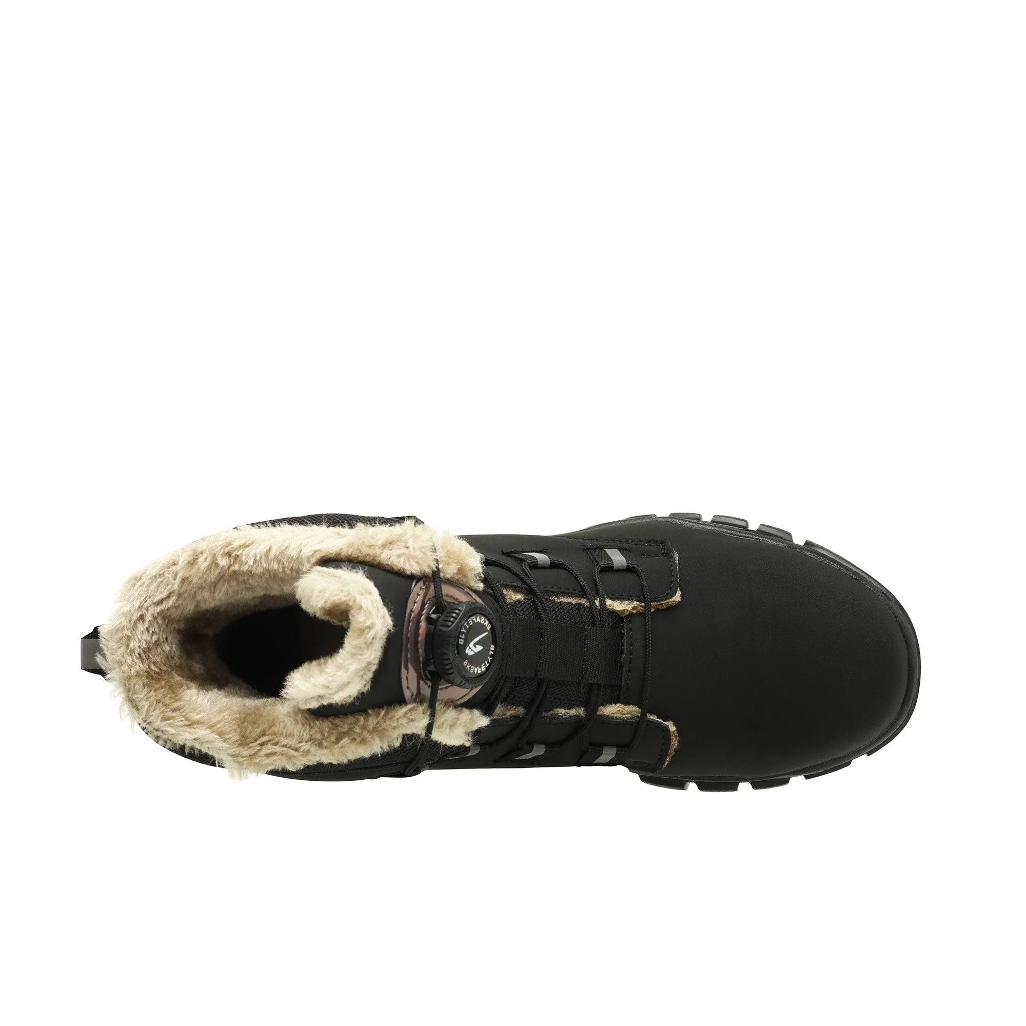 Men's HeatWave Steel Toe Winter Boots - Fleece Lining & Knob Lacing | B317 American Made Waterproof Work Boots