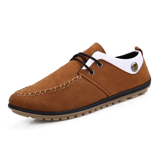 Mens Leisure Breathable Anti Ski Lace up Shoes Sneakers With Led