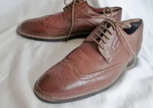 Best Loafers 2025 Mens PENGUIN BY MUNSINGWEAR WELTON Leather WINGTIP OXFORD Shoes 10 BROWN