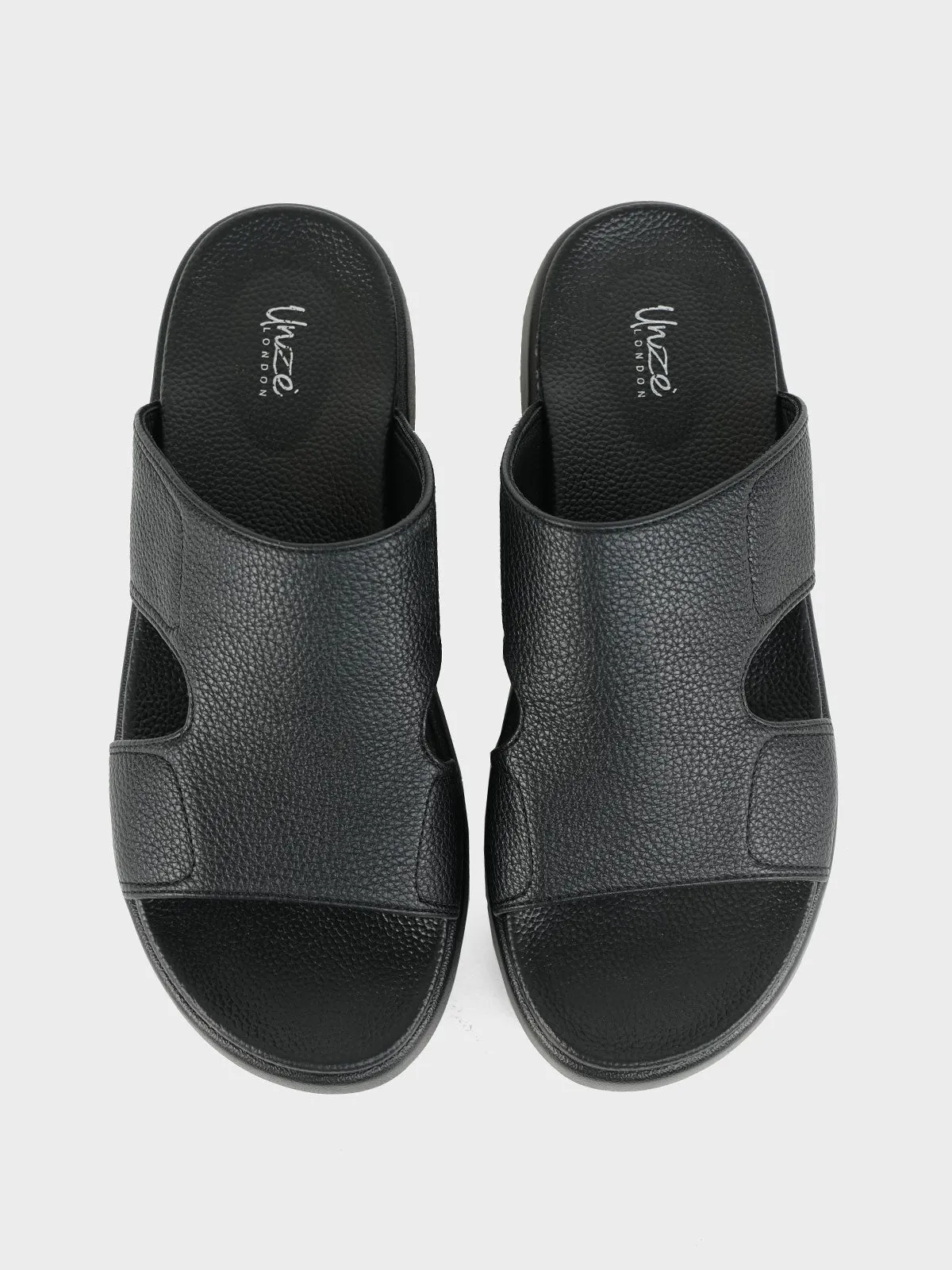 Mens "ABRUS" Comfy Casual Slippers Oh Dem Golden Slippers