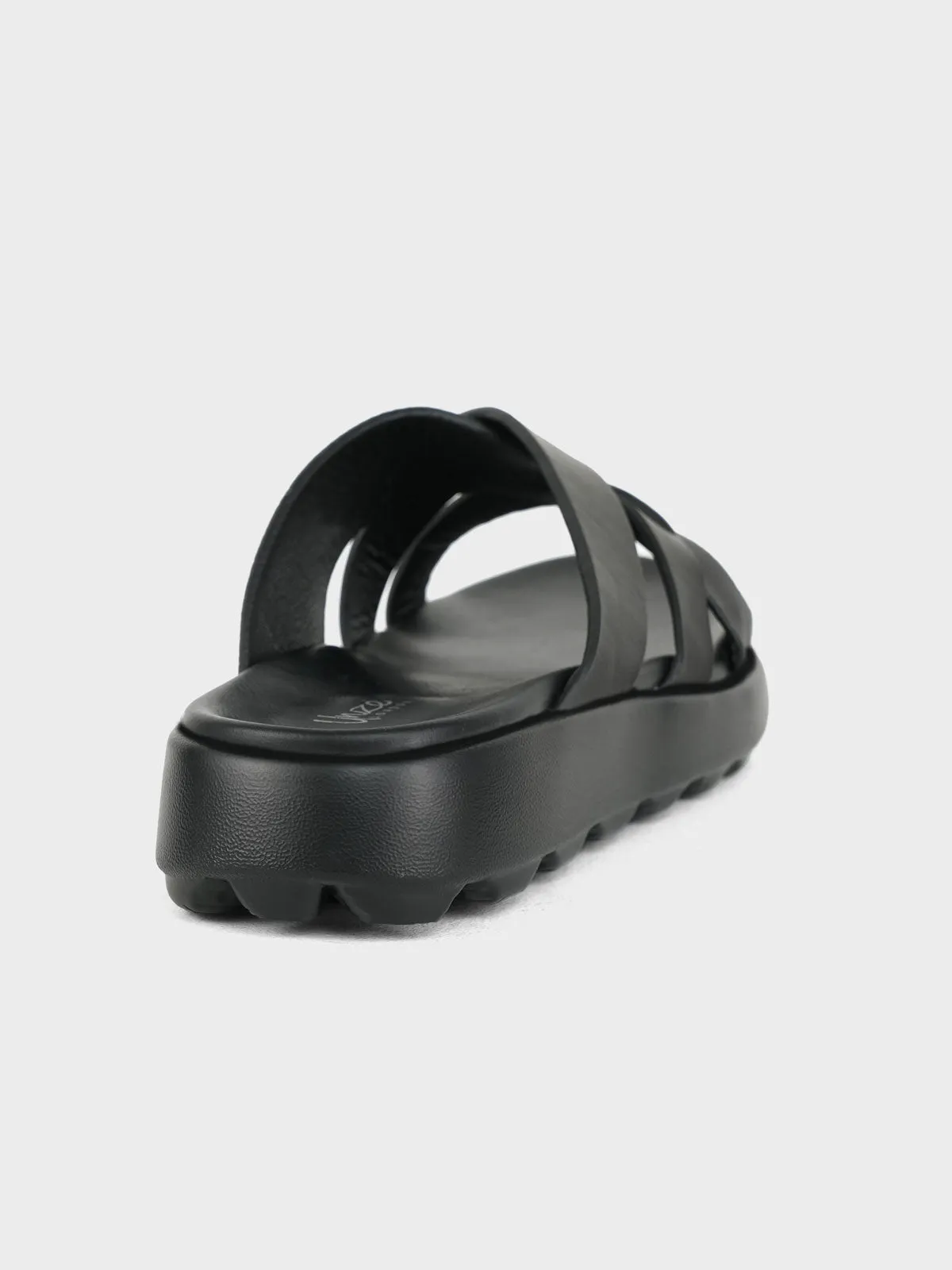 Lambswool Slippers Mens "ARIDA" Comfy Casual Slippers