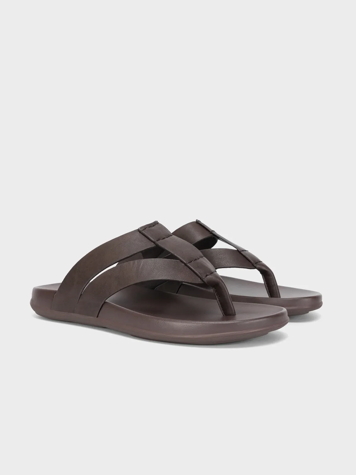 Mens "STYX" Stylish Summer Flat Slippers Fake Yeezy Slides