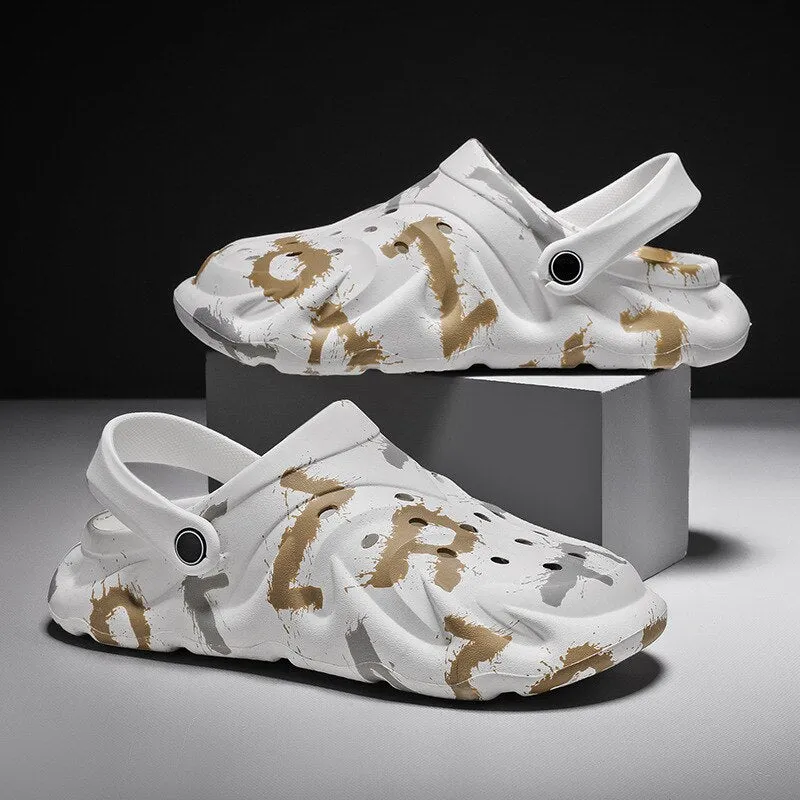 Dorothy Wizard Of Oz Slippers Mens Sandals Summer EVA New Large Size Men's Clogs Lightweight Beach Slippers Breathable Men's Sneaker Sandals Garden Clogs