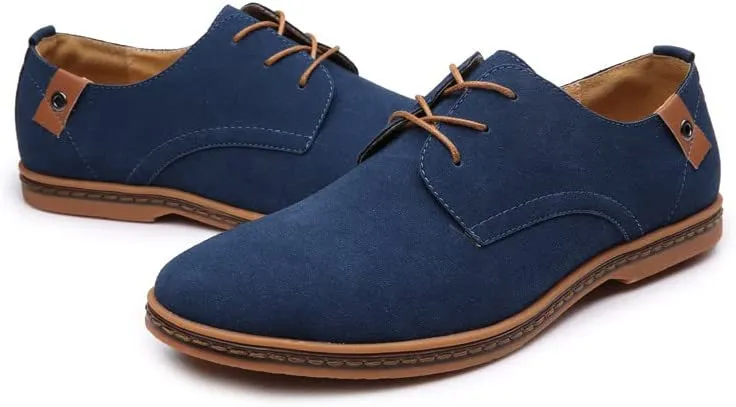 Waterproof Chelsea Work Boots Men's Suede Derby Casual Lightweight