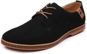 Men's Suede Derby Casual Lightweight Composite Toe Lightweight Work Boots