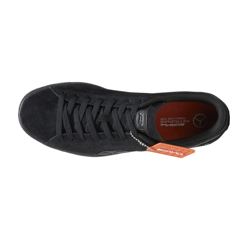 Mercedes-AMG Suede Lace Up Sneakers Puma Pluto Dp Running Shoes