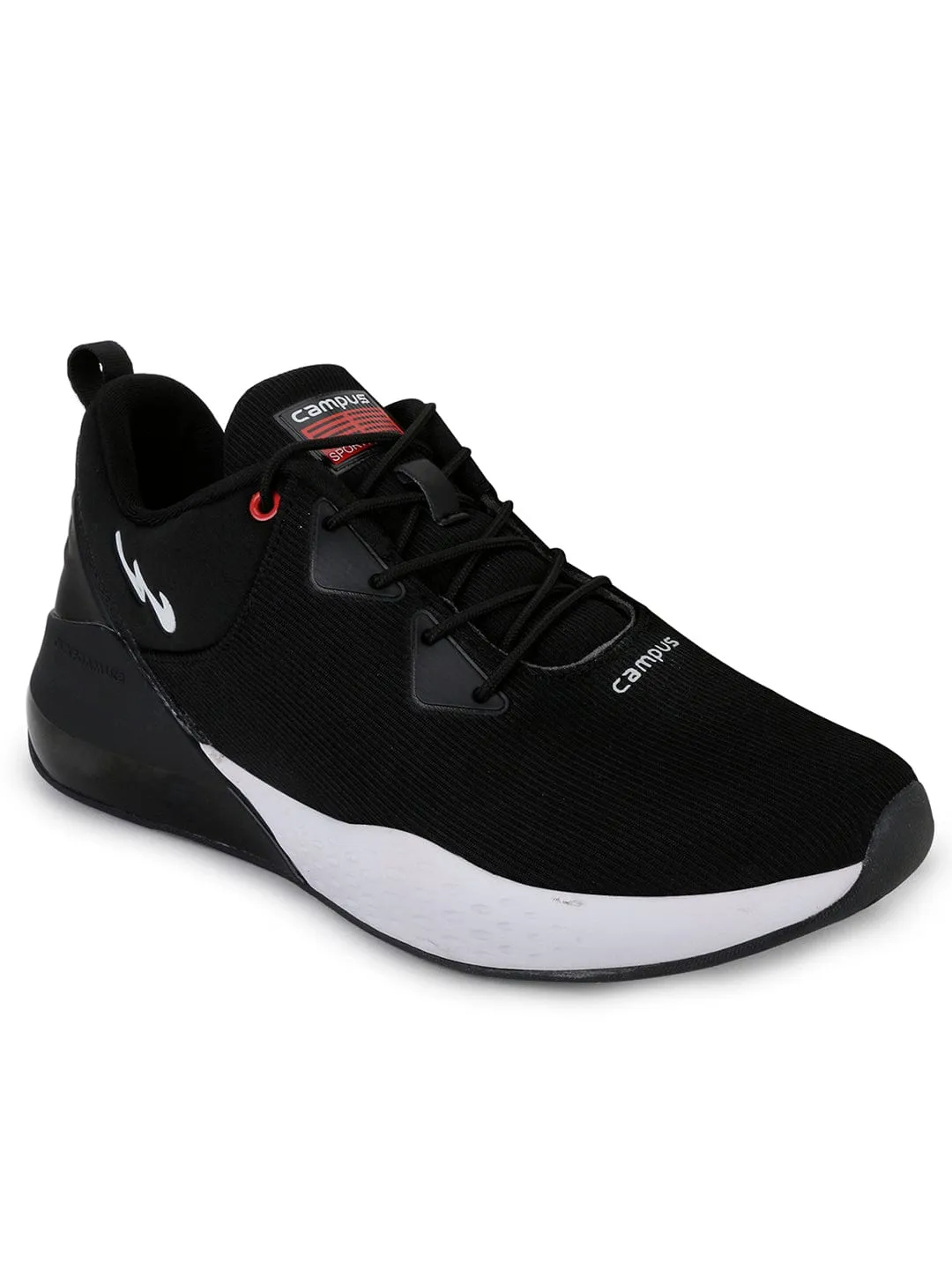 Good Shoes For Gym And Running MILAN Black Men's Running Shoes