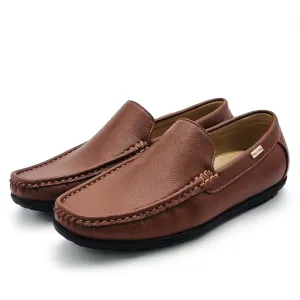 Minimal Loafers Shoes Cherry Wood Loafers