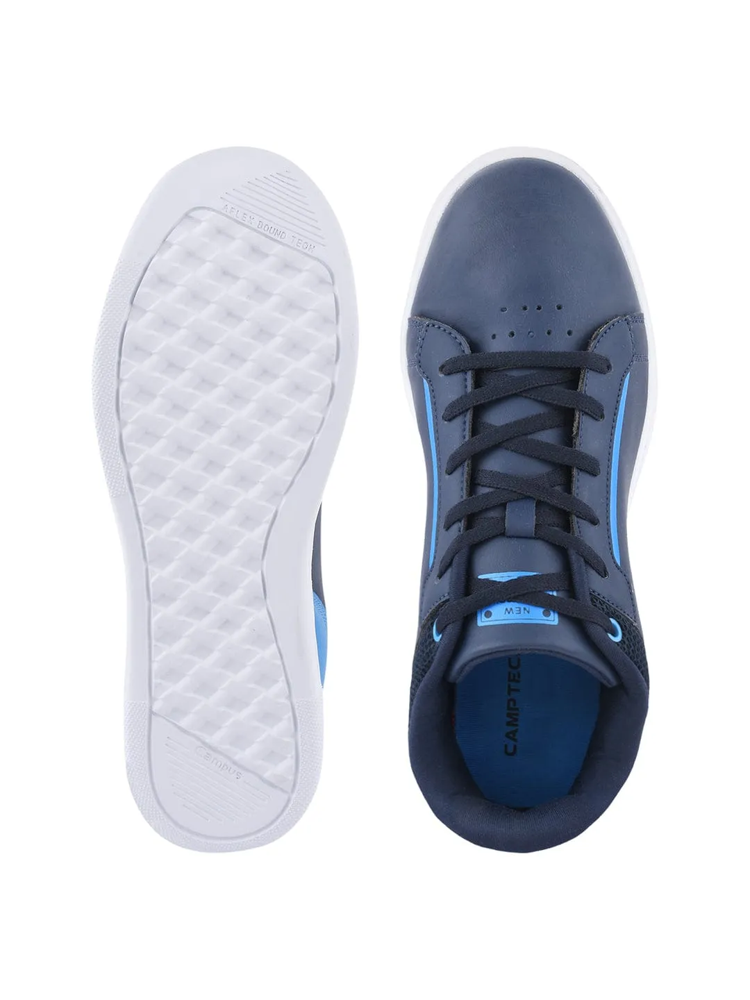 MIRROR Navy Men's Running Shoes How To Lace Running Shoes