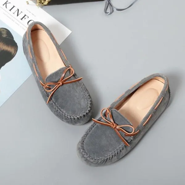 Chunky Patent Loafers MIYAGINA Women Flat Leather Casual Loafers Moccasins Driving Shoes