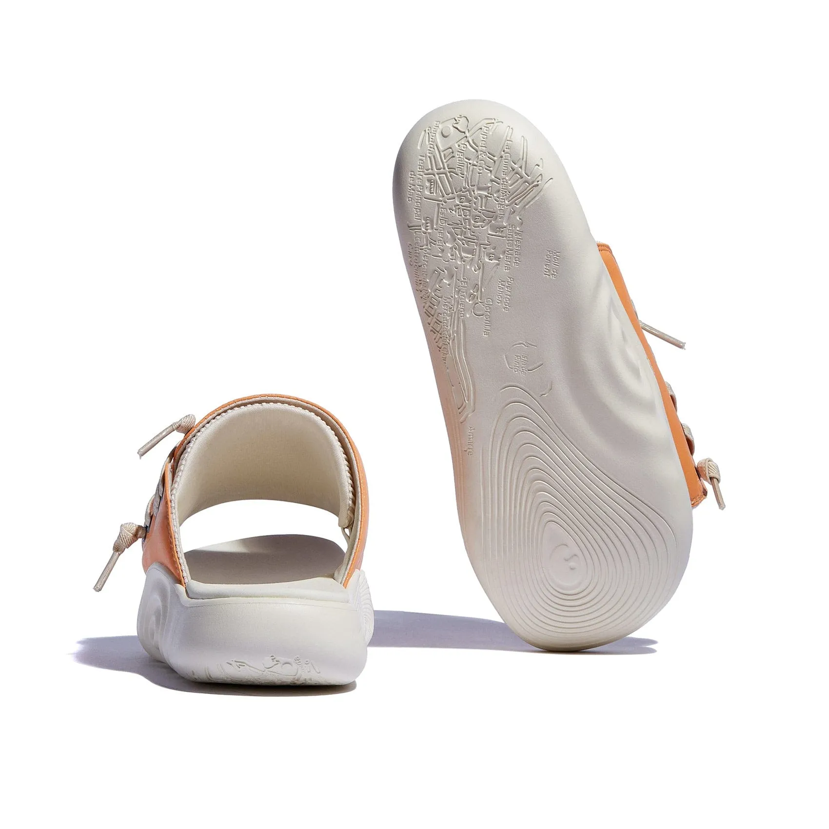 Mock Orange Mahon II Women Best Slip On Sneakers For Narrow Feet