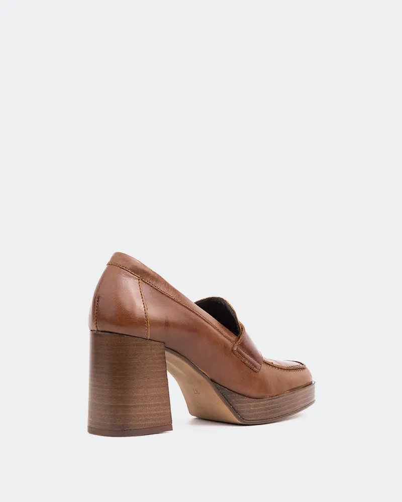 Moro Brown Leather Jamie Haller Loafers