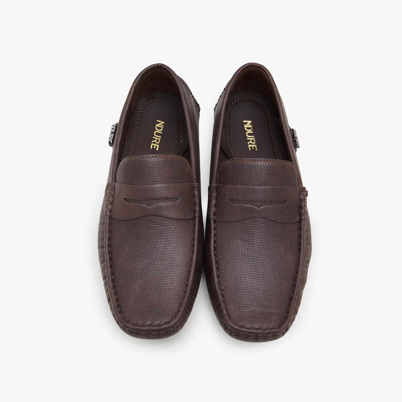 Smart Loafers for Men Slip On Checkerboard