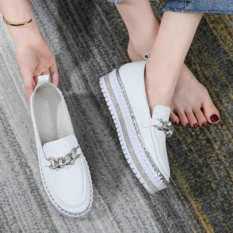 Nanccy  Lightweight Versatile Casual Shoes Comfortable Pull On Work Boots