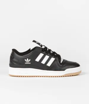 Adidas Forum 84 Low ADV Shoes - Core Black / Chalk White / Chalk White Adidas Skeleton Shoes