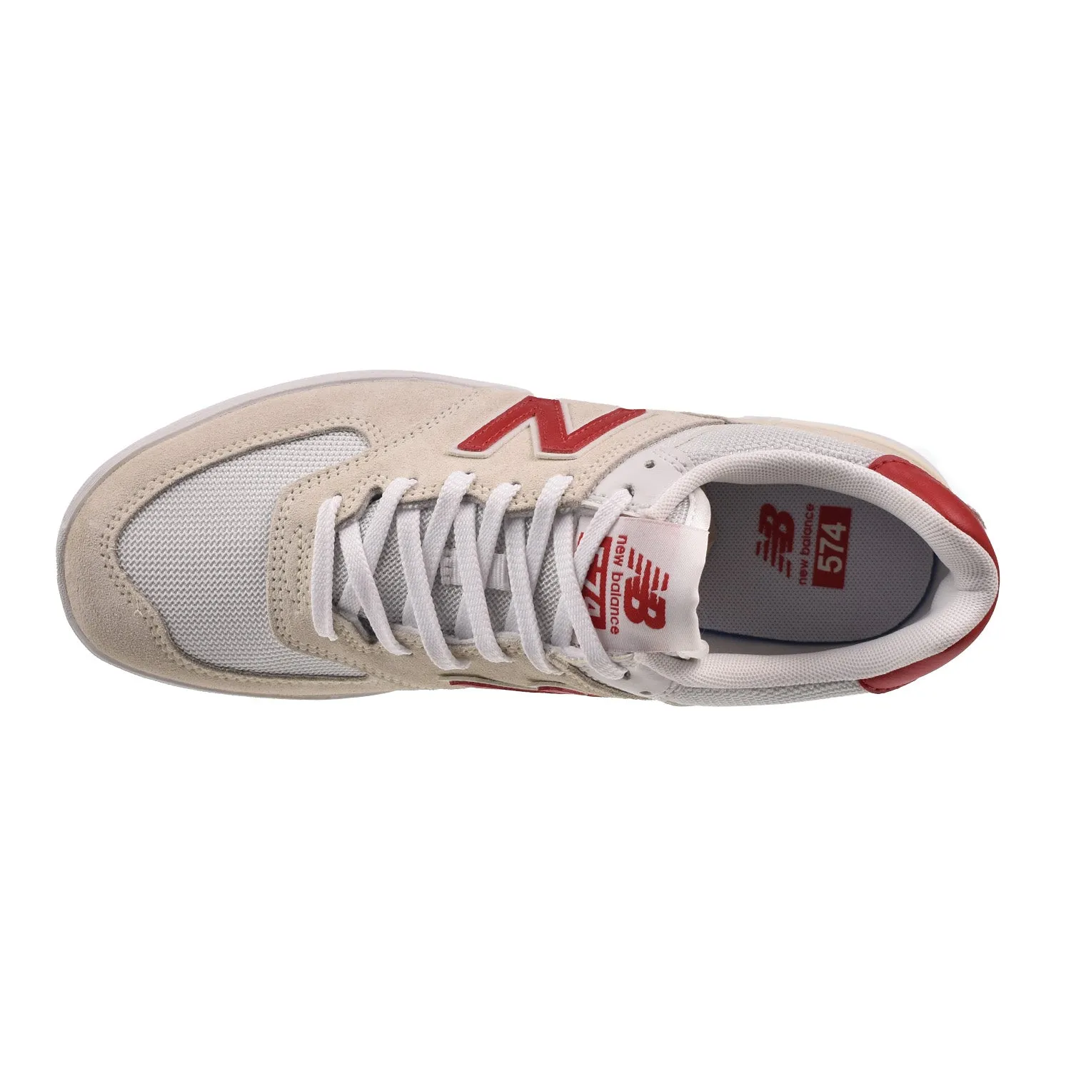 New Balance 574 Men's Shoes White-Red New Balance 725 Blue