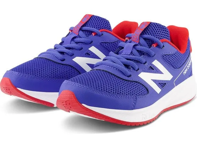New Balance Grey And Yellow NEW BALANCE JUNIOR 570 BLUE SHOES