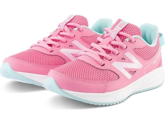 New Balance Womens Brown NEW BALANCE JUNIOR 570 PINK SHOES