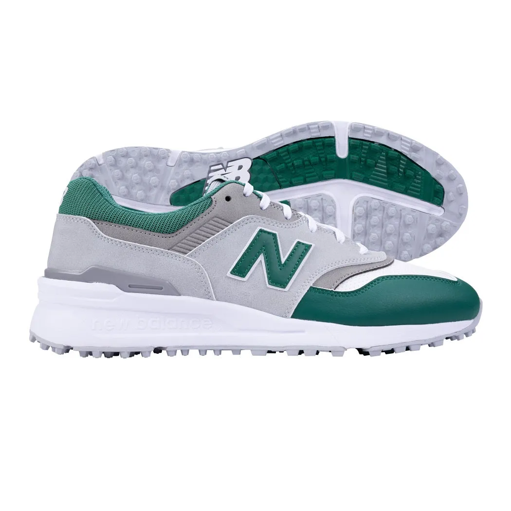 New Balance Mens 997 SL Golf Shoes - Spikeless - Grey/Green - All Sizes New Balance 530 Grey Men's