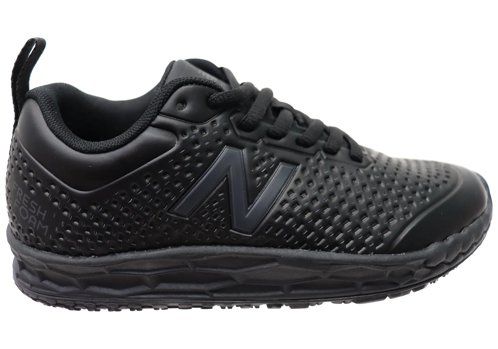 Work Boots For Sweaty Feet New Balance Womens 906 SR Wide Fit Slip Resistant Work Shoes