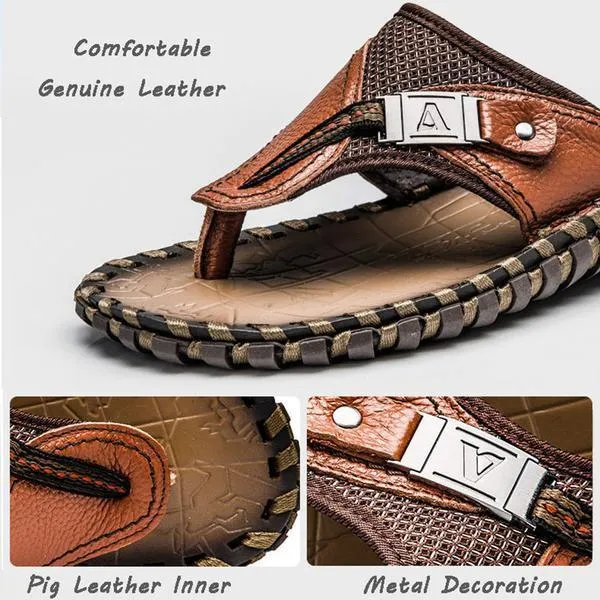 Soles Slippers New Men's Flip Flops Genuine Slippers