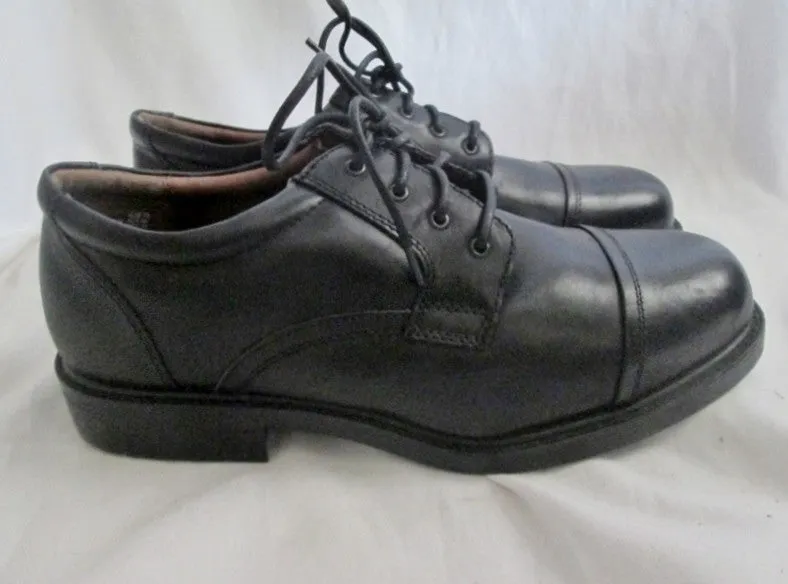 Vionic Suede Loafers NEW Mens PURITAN Leather OXFORD Loafer Dress Shoes 11 BLACK Cap Toe