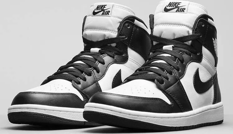 Nike Air Jordan 1 High Black White Shoes Basketball Men Size US 7-13 Asics Arch Support Shoes