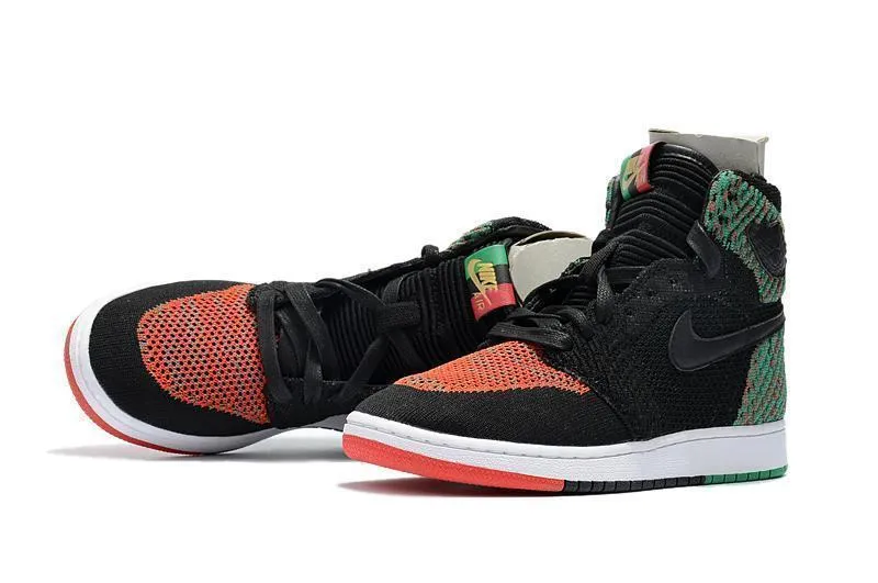Nike Air Jordan 1 High Retro Flyknit BHM Shoes Basketball Men !!! CYBER MONDAY SALE !!! Best Running Shoes In Asics