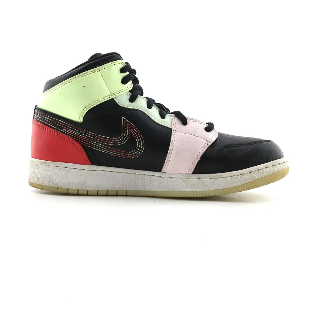 NIKE  AIR JORDAN 1 MID Campo Leather Sneakers