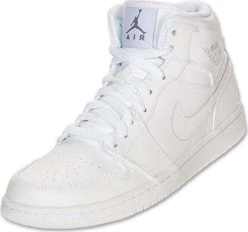 Nike Air Jordan 1 Mid White Shoes Basketball Men Size US 7, 8, 8.5, 9, 10, 11, 12, 13 Asics Shoes Sale