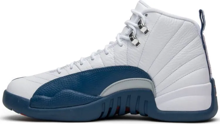 Nike Air Jordan 12 Retro 'French Blue' 2016 White Navy Shoes Basketball Men !!! CYBER MONDAY SALE !!! Asics Contend Running Shoes