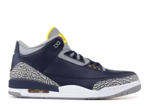Nike Air Jordan 3 Retro Michigan PE Men Shoes !!! CYBER MONDAY SALE !!! Asics Volleyball Shoes Sky Elite Ff